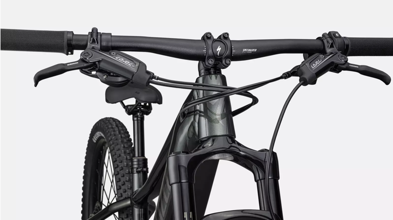 Specialized Turbo Levo SL Electric Kids Mountain Bike 2023 in Oak Green/Limestone/Smoke-5