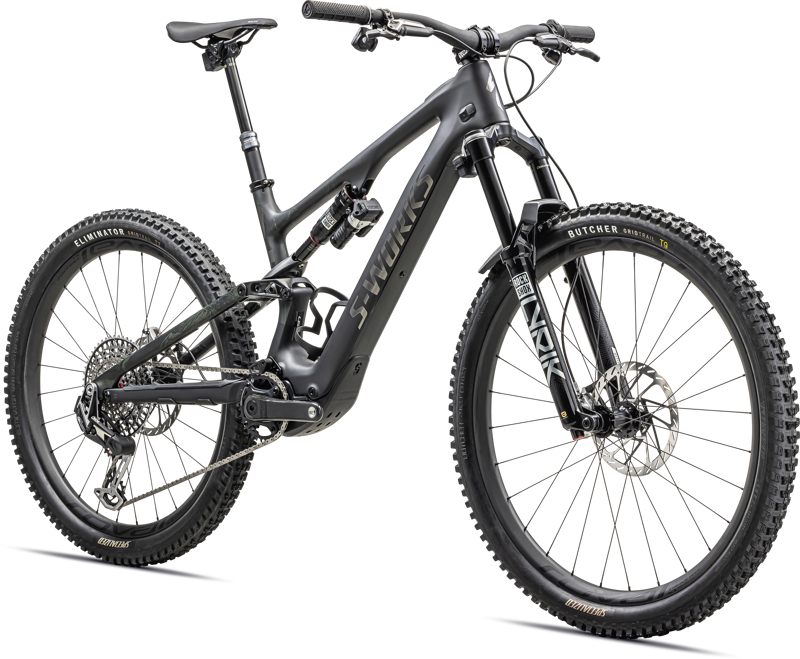 Specialized S-Works Turbo Levo SL LTD Electric Full Suspension Mountain Bike 2024 in Carbon/Moss Green/Oak-1