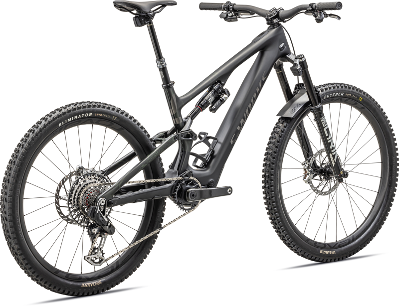 Specialized S-Works Turbo Levo SL LTD Electric Full Suspension Mountain Bike 2024 in Carbon/Moss Green/Oak-2