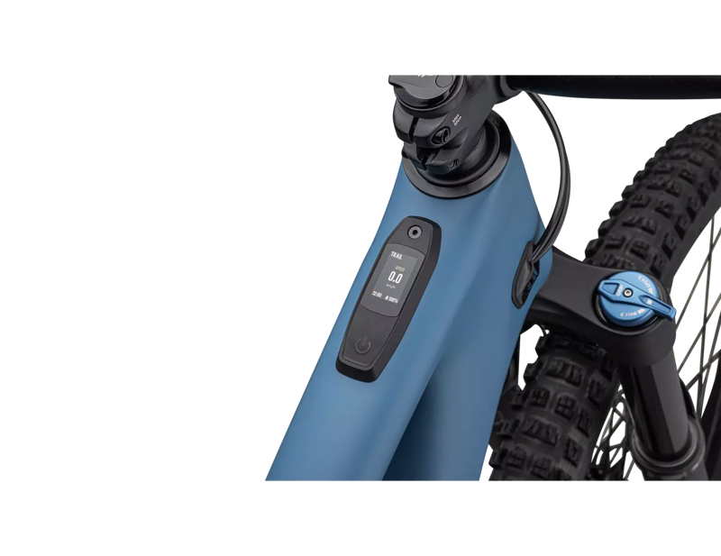 Specialized Levo SL Comp Carbon Full Suspension Electric Mountain Bike 2024 in Mystic Blue/Silver-6