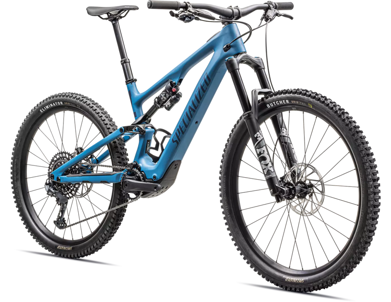 Specialized Levo SL Comp Carbon Full Suspension Electric Mountain Bike 2024 in Mystic Blue/Silver-2