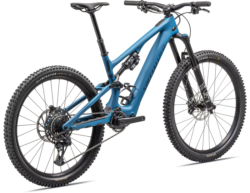 Specialized Levo SL Comp Carbon Full Suspension Electric Mountain Bike 2024 in Mystic Blue/Silver-1
