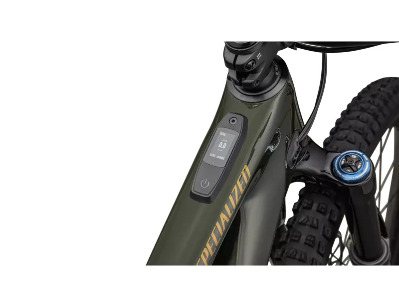 Specialized Turbo Levo SL Expert Carbon Electric Full-Suspension Mountain Bike 2024 in Black/Green/Gold-8