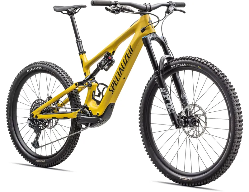 Specialized Turbo Levo SL Comp Carbon Electric Full Suspension Mountain Bike 2024 in Sulphur/Obsidian-1