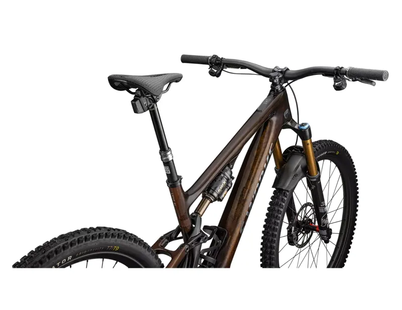Specialized S-Works Turbo Levo SL Electric Full Suspension Mountain Bike 2026 in Brown/Gunmetal Impasto-3