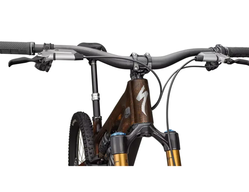 Specialized S-Works Turbo Levo SL Electric Full Suspension Mountain Bike 2026 in Brown/Gunmetal Impasto-4