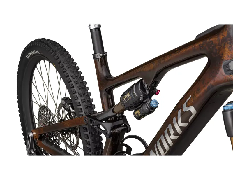Specialized S-Works Turbo Levo SL Electric Full Suspension Mountain Bike 2026 in Brown/Gunmetal Impasto-5