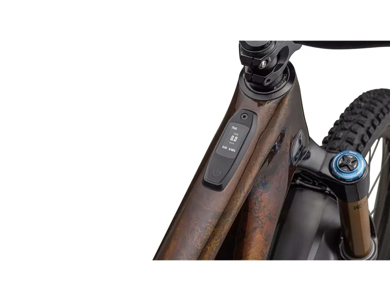 Specialized S-Works Turbo Levo SL Electric Full Suspension Mountain Bike 2026 in Brown/Gunmetal Impasto-8