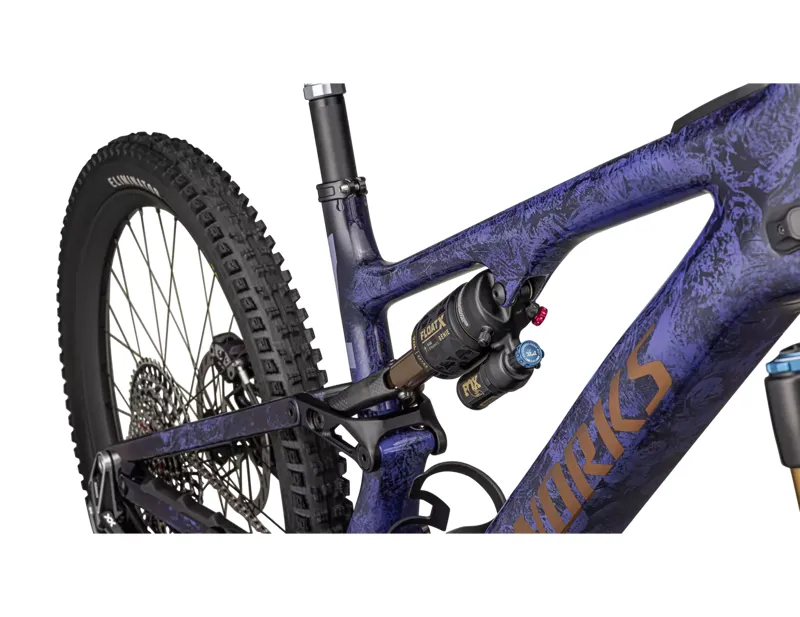 Specialized S-Works Turbo Levo SL Electric Full Suspension Mountain Bike 2026 in Powdered Indigo Tint-4