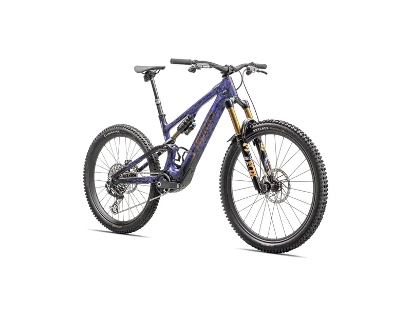 Specialized S-Works Turbo Levo SL Electric Full Suspension Mountain Bike 2026 in Powdered Indigo Tint-1