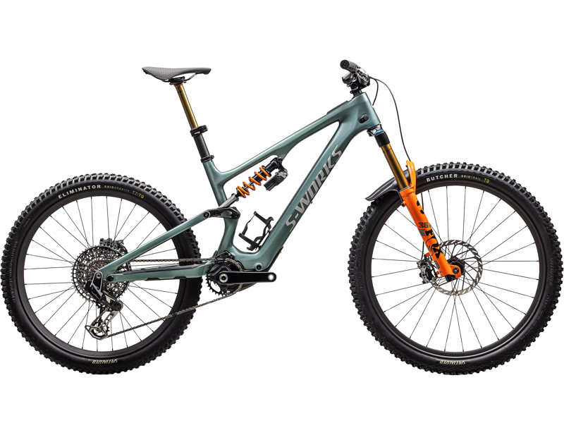 Balfes Bikes Specialized S-Works Turbo Levo SL 2 LTD Full Suspension Electric Mountain Bike 2026 in Gloss Fjord Metallic / Dolomite Metallic | Free postage over £30, £10 off first order, price match & 0% finance.