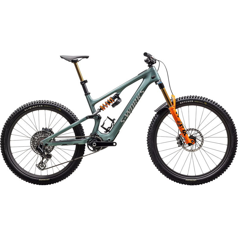 Balfes Bikes Specialized S-Works Turbo Levo SL 2 LTD Full Suspension Electric Mountain Bike 2026 in Gloss Fjord Metallic / Dolomite Metallic | Free postage over £30, £10 off first order, price match & 0% finance.