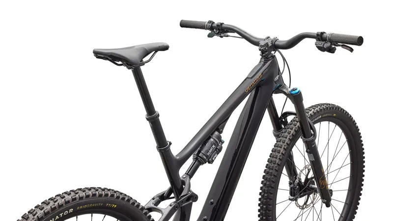 Specialized Turbo Levo SL Expert Di2 Electric Full Suspension Mountain Bike 2026 in Carbon / Burnt Gold-3