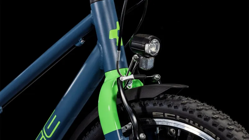 Cube Numove 240 Street 24 Inch Wheel Kids Bike 2025 in Naval Blue/Apple-5