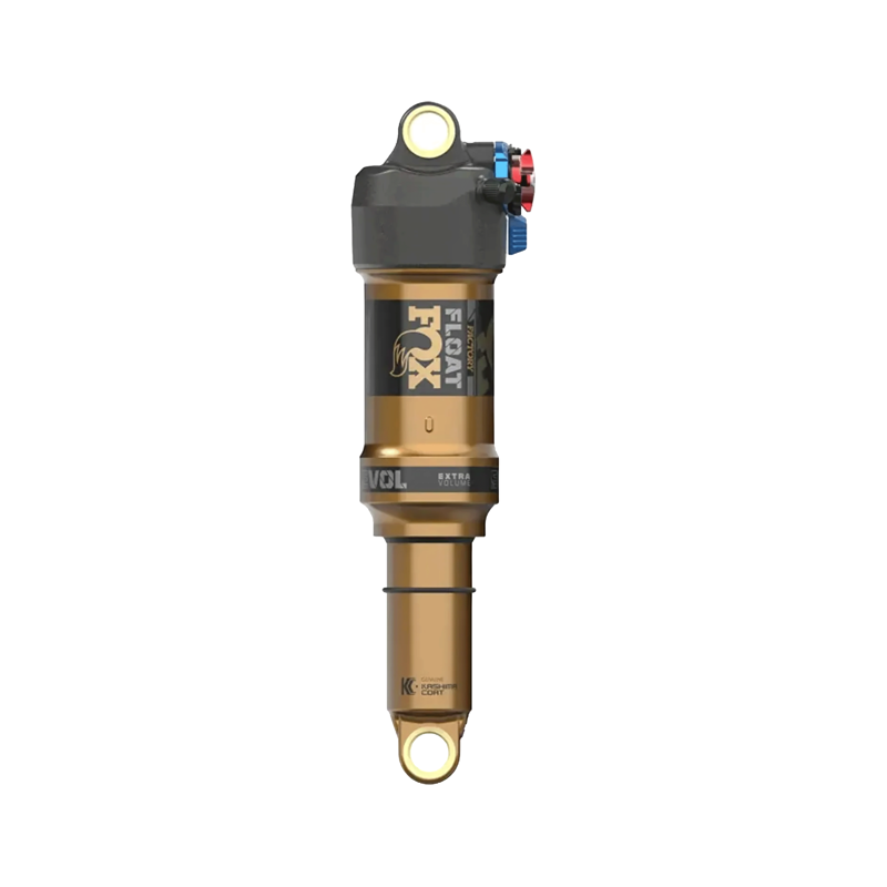 Balfes Bikes Fox Suspension FOX Float Factory 2-Position Adjust Metric Rear Shock in Gold | Free postage over £30, £10 off first order, price match & 0% finance.