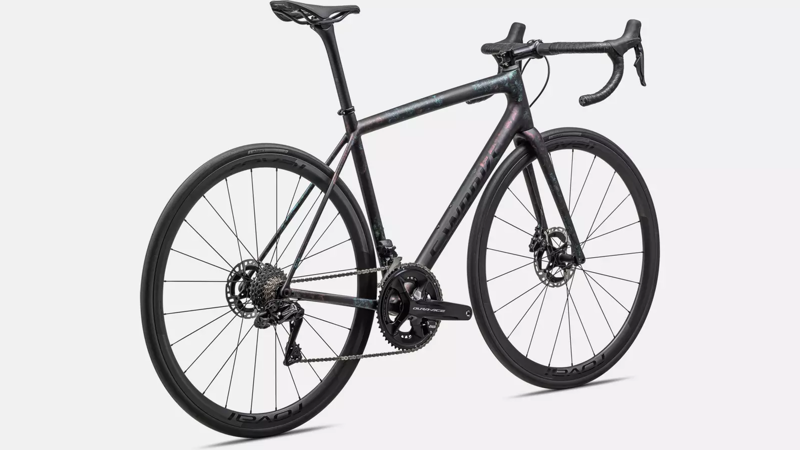 Specialized S-Works Aethos Dura-Ace Di2 Road Bike 2024 in Obsidian/Lapis/Abalone -2