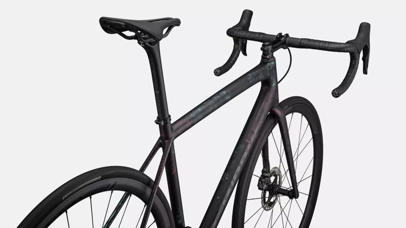 Specialized S-Works Aethos Dura-Ace Di2 Road Bike 2024 in Obsidian/Lapis/Abalone -4