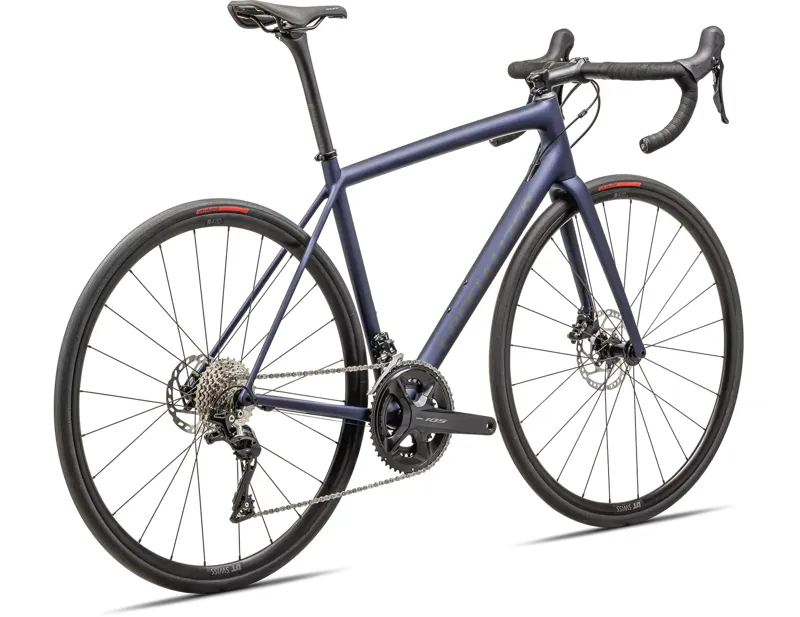 Specialized Aethos Sport - Shimano 105 Road Bike 2025 in Blue Onyx/Metallic Obsidian-2