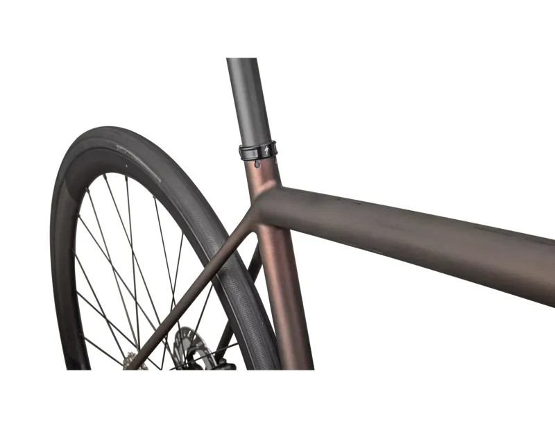 Specialized Aethos Pro Ultegra Di2 Road Bike 2025 in Carbon/Red /Black-5