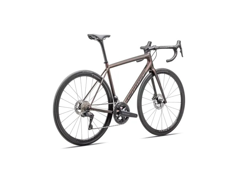 Specialized Aethos Pro Ultegra Di2 Road Bike 2025 in Carbon/Red /Black-2