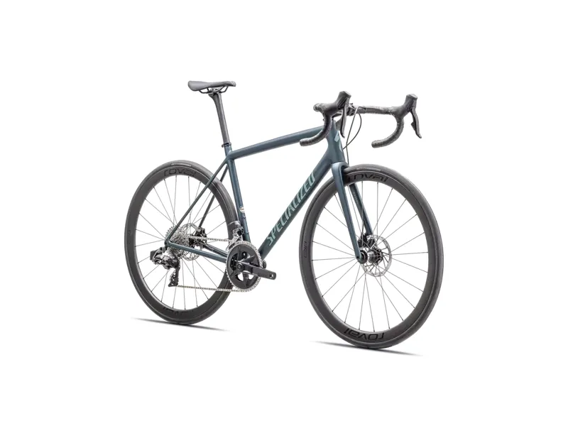 Specialized Aethos Expert Rival eTap AXS Road Bike 2025 in Lake/Green-1