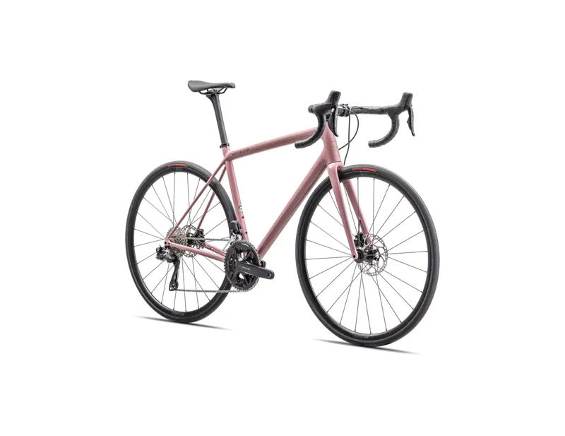 Specialized Aethos Comp 105 Di2 Road Bike 2025 in Dusky Pink/ Smoke-1