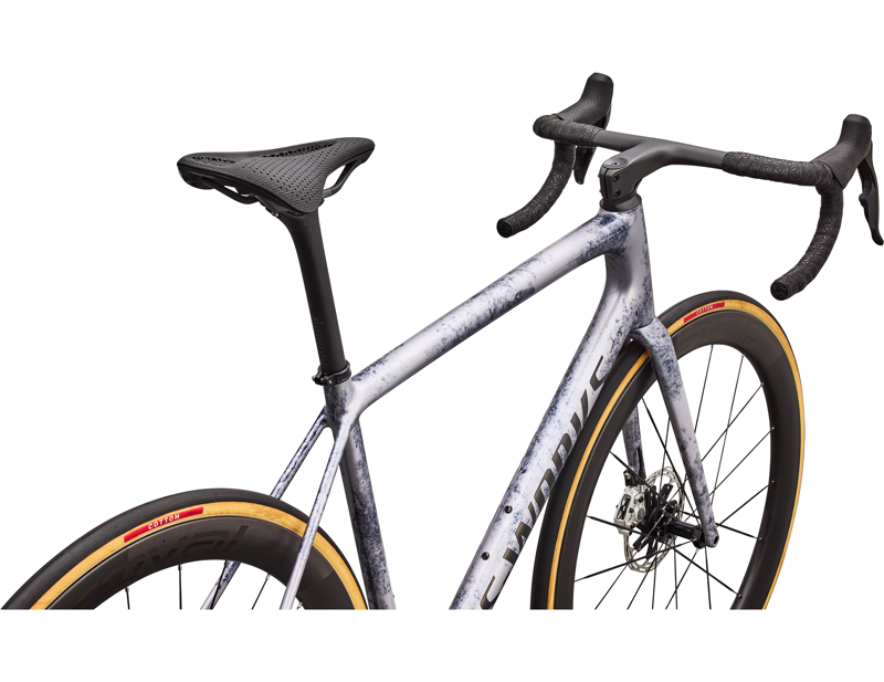 Specialized S-Works Aethos 2 SRAM RED AXS Road Bike 2027 in Amethyst Frost/Obsidian Metallic-4