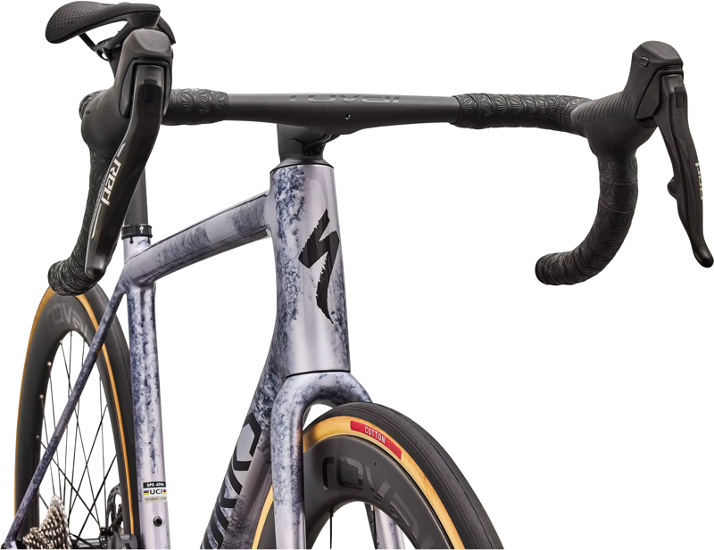 Specialized S-Works Aethos 2 SRAM RED AXS Road Bike 2027 in Amethyst Frost/Obsidian Metallic-3