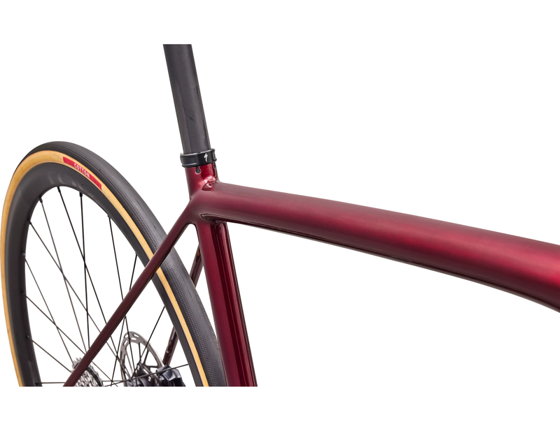 Specialized Aethos 2 Pro SRAM Force AXS Road Bike 2027 in Red Sky-5