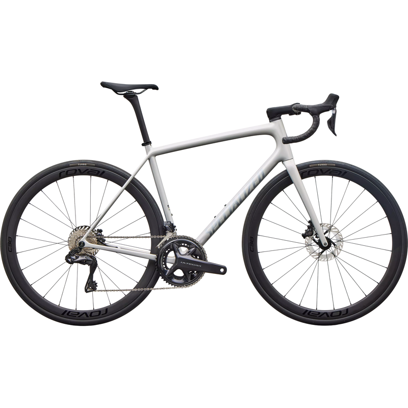 Balfes Bikes Specialized Aethos 2 Expert Shimano Ultegra Di2 Road Bike 2027 in Dolomite Metallic | Free postage over £30, £10 off first order, price match & 0% finance.