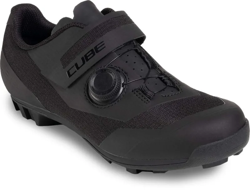 CUBE Peak Rookie Kids' MTB Shoes in Black-5