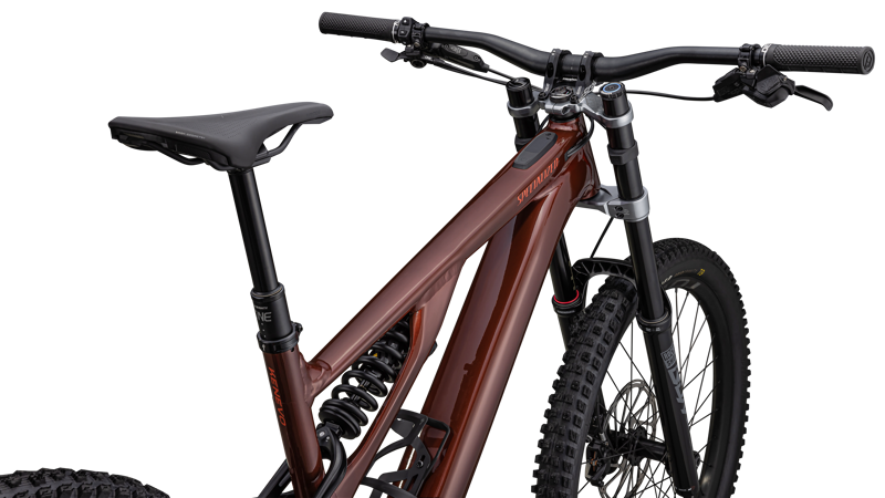 Specialized Turbo Kenevo Expert Electric Full Suspension Mountain Bike 2024 in Rusted Red/Redwood-3