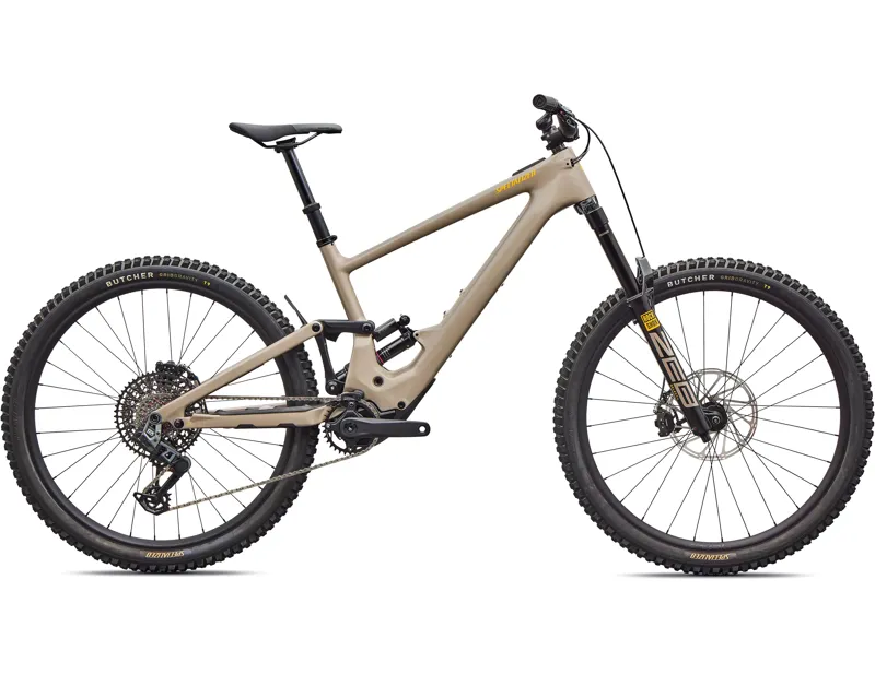 Balfes Bikes Specialized Turbo Kenevo SL 2 Expert Electric Mountain Bike 2026 in Sandstone Metallic / California Sunshine | Free postage over £30, £10 off first order, price match & 0% finance.