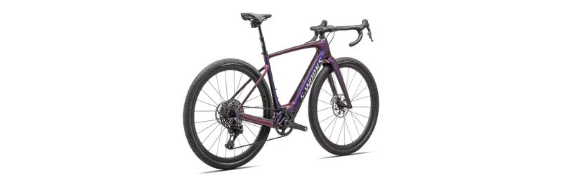 Specialized S-Works Turbo Creo 2 Electric Road Bike 2025 in Carbon/ Red To Blue Strata/ Silver-2