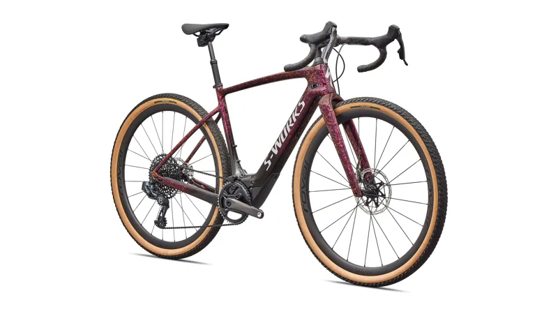 Specialized S-Works Turbo Creo 2 Electric Road and Gravel Bike 2026 in Gloss Bordeaux Metallic-1