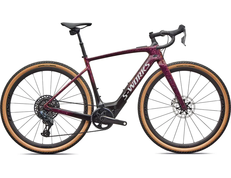Balfes Bikes Specialized S-Works Turbo Creo 2 Electric Road and Gravel Bike 2026 in Gloss Bordeaux Metallic | Free postage over £30, £10 off first order, price match & 0% finance.