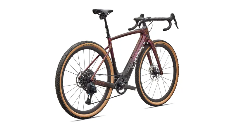 Specialized S-Works Turbo Creo 2 Electric Road and Gravel Bike 2026 in Gloss Bordeaux Metallic-2