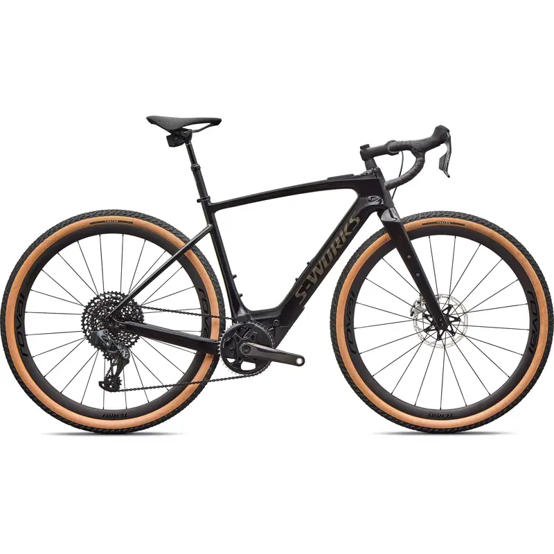 Balfes Bikes Specialized S-Works Turbo Creo 2 Electric Road and Gravel Bike 2026 in Gloss Carbon/Chrome | Free postage over £30, £10 off first order, price match & 0% finance.