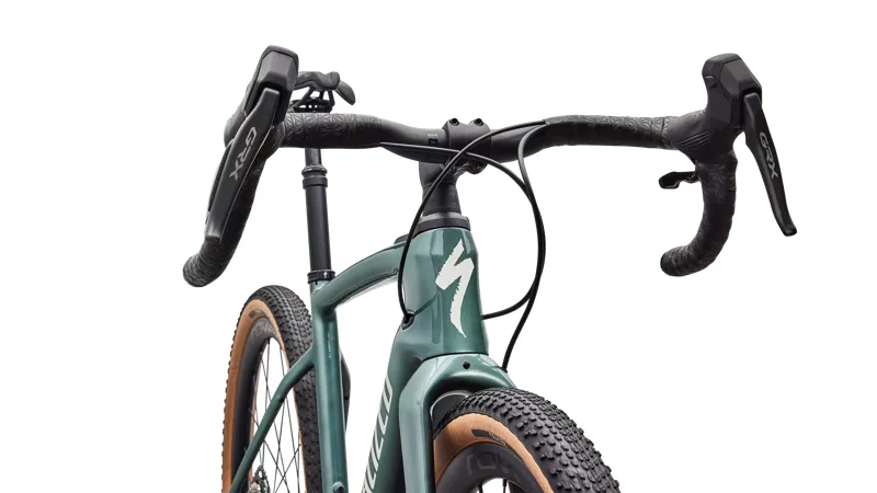 Specialized Turbo Creo 2 Expert Electric Road and Gravel Bike 2026 in Gloss Fjord Metallic/Birch-4