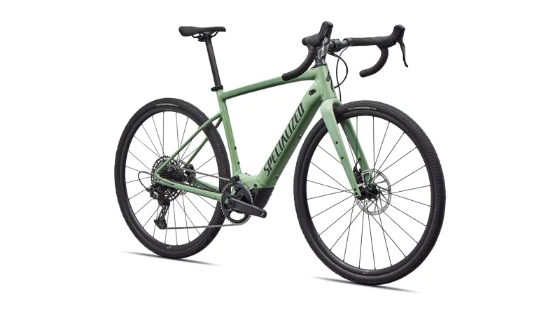 Specialized Turbo Creo 2 Comp E5 Electric Road and Gravel Bike 2026 in Gloss Pistachio/Smoke-1