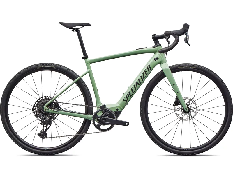 Balfes Bikes Specialized Turbo Creo 2 Comp E5 Electric Road and Gravel Bike 2026 in Gloss Pistachio/Smoke | Free postage over £30, £10 off first order, price match & 0% finance.