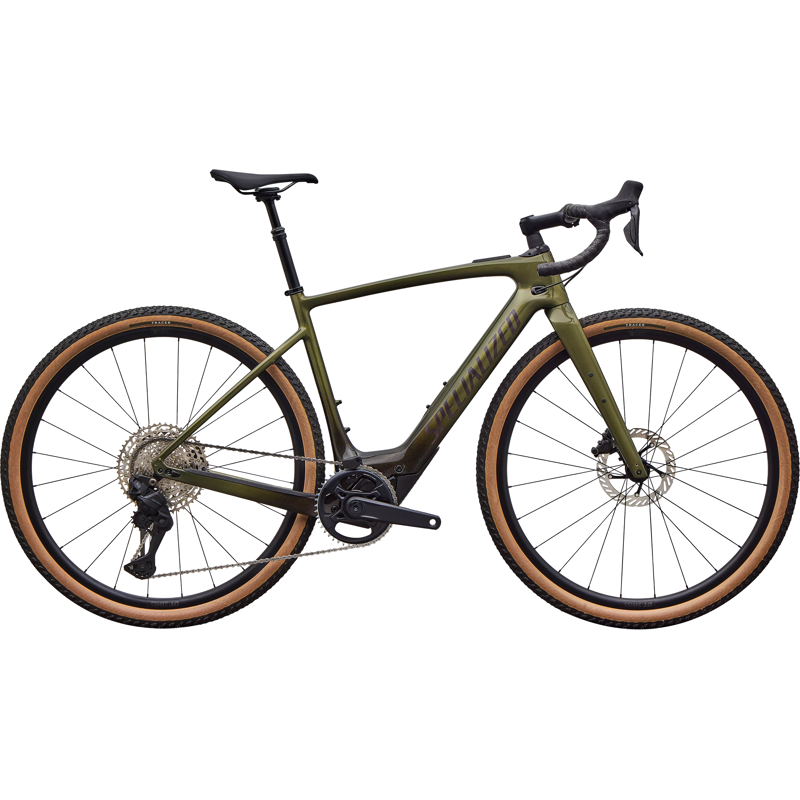 Balfes Bikes Specialized Turbo Creo 2 Comp Shimano GRX Di2 Electric Road Bike 2027 in Gloss Laurel Green Metallic | Free postage over £30, £10 off first order, price match & 0% finance.