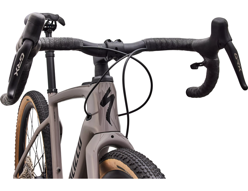 Specialized Turbo Creo 2 Comp Shimano GRX Di2 Electric Road Bike 2027 in Gloss Desert Metallic-3