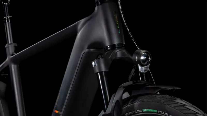 Cube Kathmandu Hybrid Exc 800 Electric Hybrid Bike 2025 in Black/Prism-5