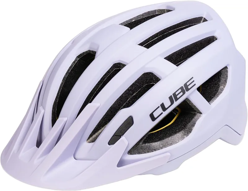 Balfes Bikes Cube CUBE offpath HELMET in LILAC | Free postage over £30, £10 off first order, price match & 0% finance.