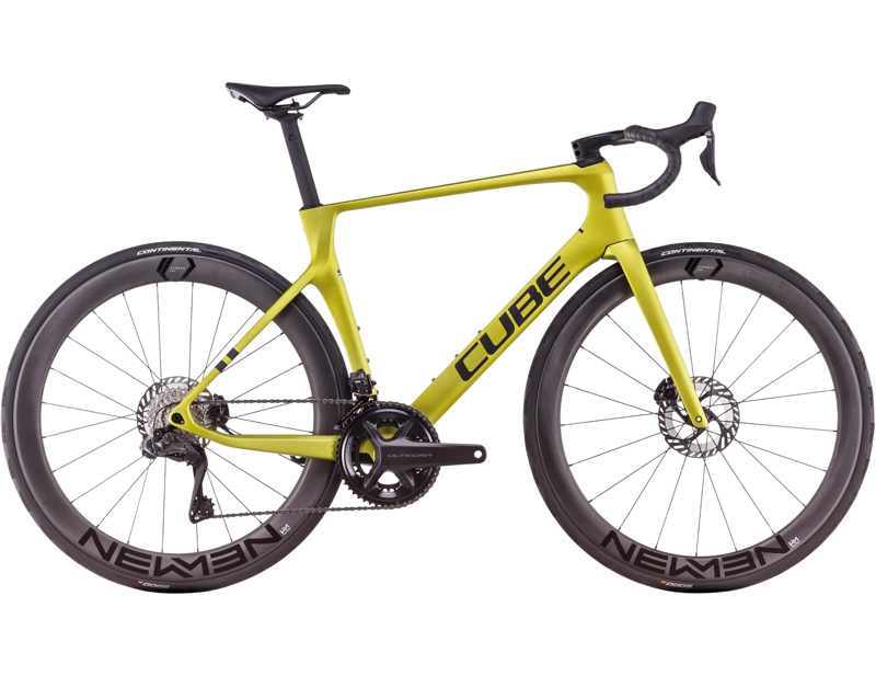 Cube Agree C:62 Race Road Bike 2025 In flashlime
