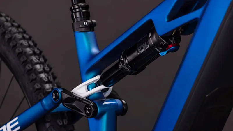 Cube Stereo Hybrid one44 HPC SLX 800 Full Suspension Electric Mountain Bike 2026 in Nebula/White-4