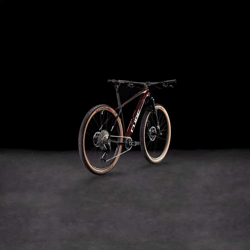 Cube Reaction c:62 SLX Hardtail Mountain Bike 2025 in Liquidred/White-7