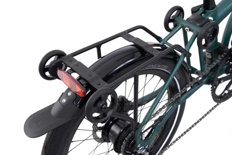 Brompton G Line with Roller Frame 8 Speed Folding Bike 2025 in Forest Green-4