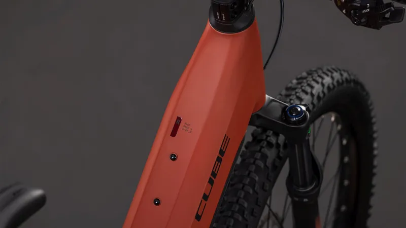 Cube Reaction Hybrid Race 800 EE Electric Mountain Bike 2026 Amber/Black-1